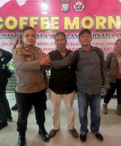 Gelar Coffee Morning, Polresta Barelang Ajak Wartawan Berperan Aktif Sukseskan Pilkada 2024