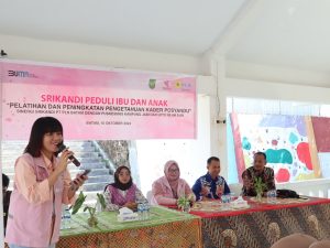 Srikandi PT PLN Batam Sinergikan peduli Ibu dan Anak Bagi Kader Posyandu