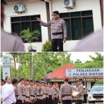 Apel Pergeseran Personel dalam Rangka Pengaman Malam Takbiran dan sholat Idul Fitri 1446 H Tahun 2025