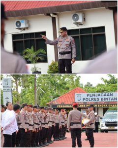 Apel Pergeseran Personel dalam Rangka Pengaman Malam Takbiran dan sholat Idul Fitri 1446 H Tahun 2025