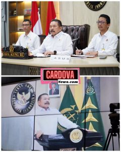 Kunjungan Kerja Virtual, Jaksa Agung Ajak Aparatur Kejaksaan Kawal RUU KUHAP dan Asta Cita Pemerintah