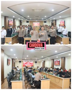 BRIGJEN. POL. ANOM WIBOWO WAKAPOLDA KEPRI TERIMA AUDIENSI SERDIK SESPIMTI POLRI DIKREG 34: BAHAS KEPEMIMPINAN DIGITAL DAN SINERGI PENEGAKAN HUKUM