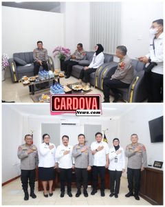 WAKAPOLDA KEPRI TERIMA KUNJUNGAN SILATURAHMI KEMENKO KUMHAM IMIPAS