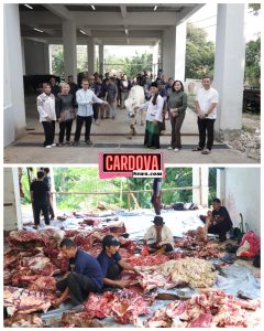 RAYAKAN IDUL ADHA 1446 H, KEJATI BANTEN SEMBELIH 35 HEWAN QURBAN