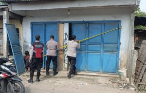 Polsek Sepatan Segel Kios Penjual Tramadol Bermodus Warung Sembako