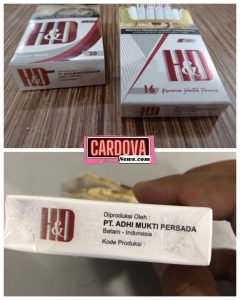 Tak Tersentuh Aparat, Rokok Ilegal Tanpa Cukai Merek HD Kian Eksis di Pasaran Kota Batam, Bebas Edar
