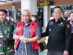 Kejati Sumsel Pindahkan Tersangka PB, Mantan Dirjen Perkeretaapian Kemenhub, ke Rutan Klas I Palembang