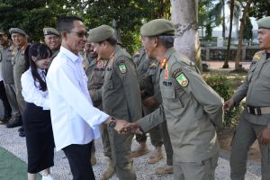 Amsakar dan Li Claudia Ingatakan Jaga Kondusifitas Serta Hindari Gaya Hidup Mewah Kepada ASN Batam