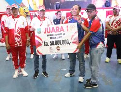 Amsakar Tutup Porkot Batam VI: Sekupang Juara Umum, Batam Bersiap Jadi Tuan Rumah Porwil 2027