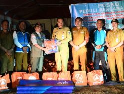 Tanggap Darurat Banjir dan Longsor: BNPB Pastikan Kebutuhan Dasar Warga Humbahas Terpenuhi