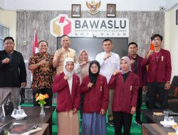 Silaturahmi PC IMM–Bawaslu Batam, Mahasiswa Siap Jadi Mitra Kritis Pengawas Pemilu