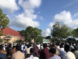 Sholat Idul Fitri 1447 H di Batam, Ribuan Warga Persyarikatan Muhammadiyah Membludak di Temenggung Abdul Jamal