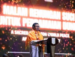 Pramono Anung Serukan Perdamaian dan Harmoni Dunia dari Monas